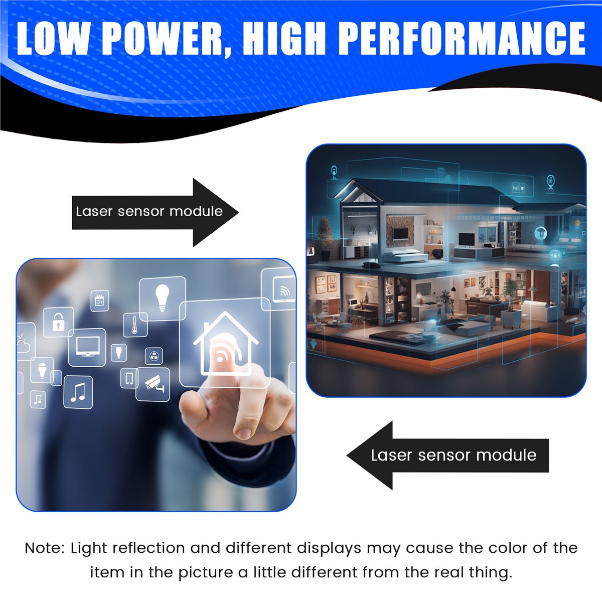 Power Tools Zones - Modulo Sensore di Rilevamento Laser a