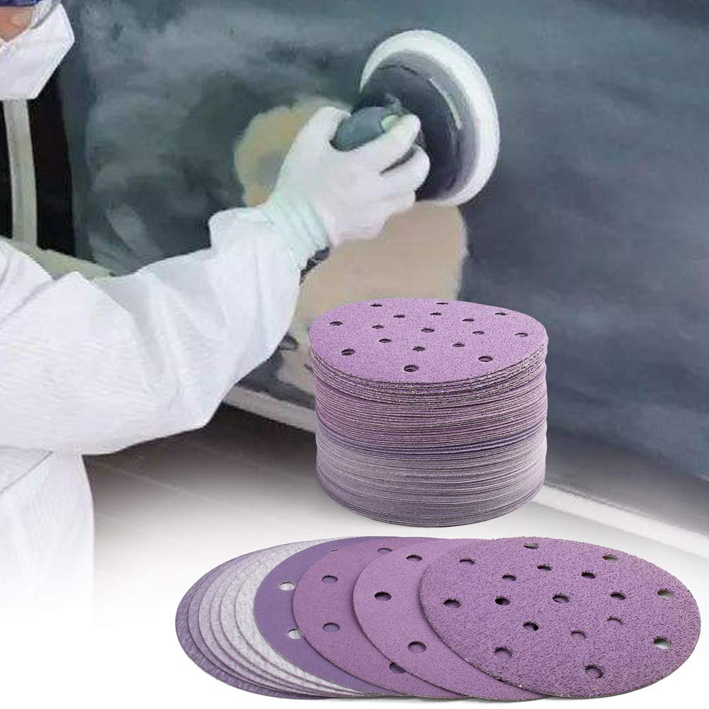 Random Orbital Sander - Dischi abrasivi da 6 pollici a