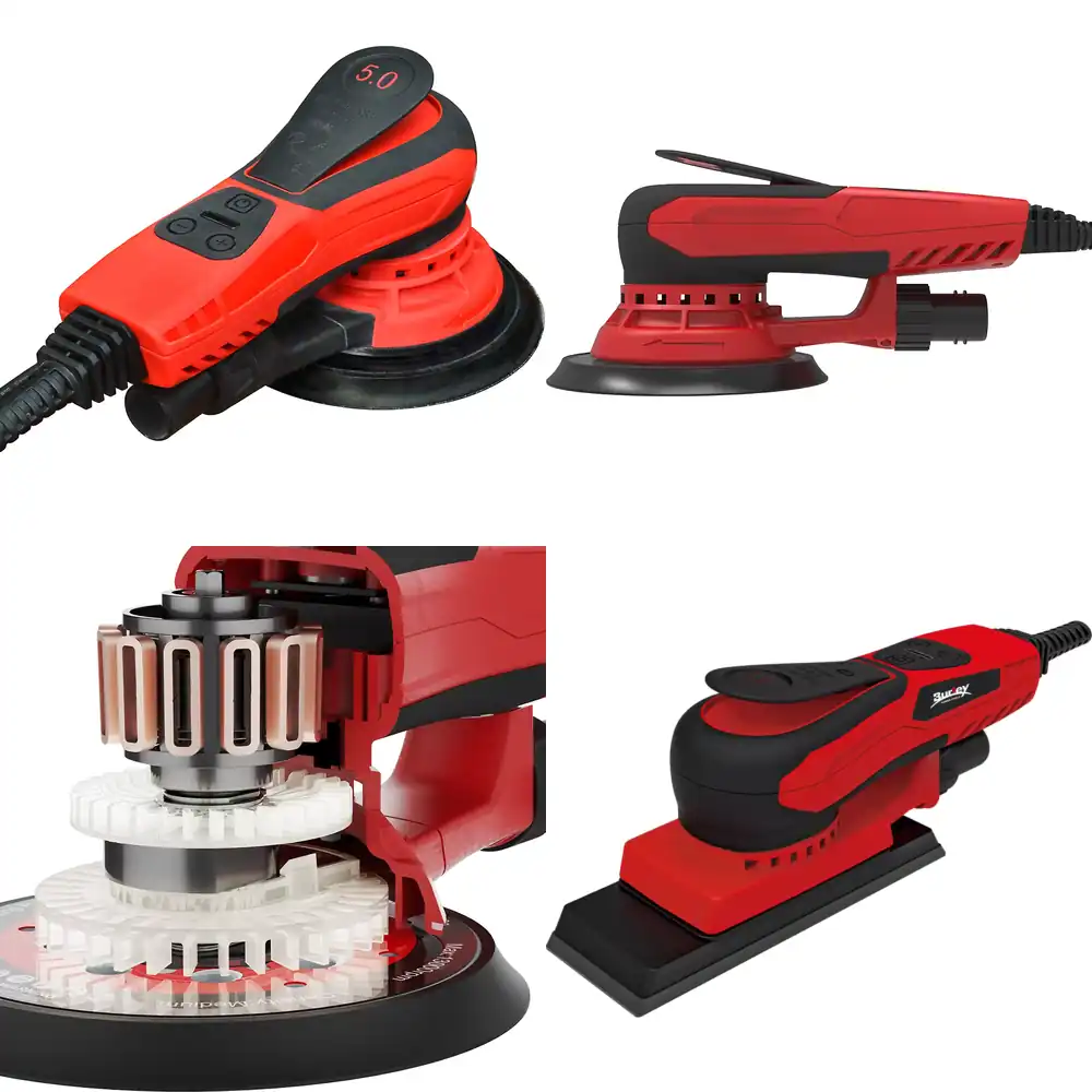 Random Orbital Sander - Levigatrice Orbitale Elettrica Industriale Brushless Burley
