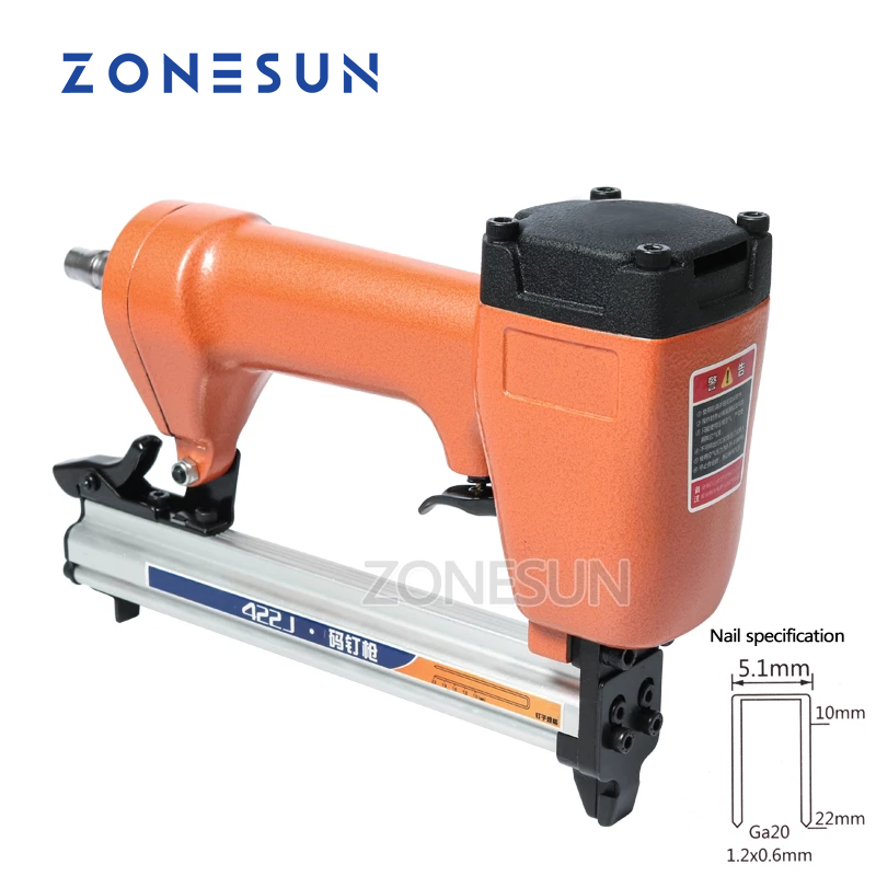 Nail Gun Brad - ZONESUN 422J Ga20 Chiodatrice Pneumatica Micro
