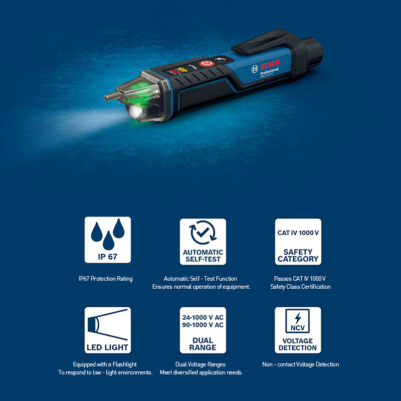 BOSCH PRO GVD 1000-17 Tester d - Power Tools Voltage recensione e prezzo