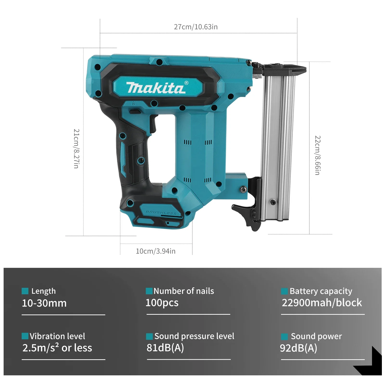 Chiodatrice a Batteria Makita  - Nail Gun Brad recensione e prezzo