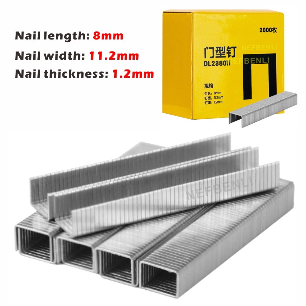 2000 pz U/porta/T a forma di g - Nail Gun Brad recensione e prezzo