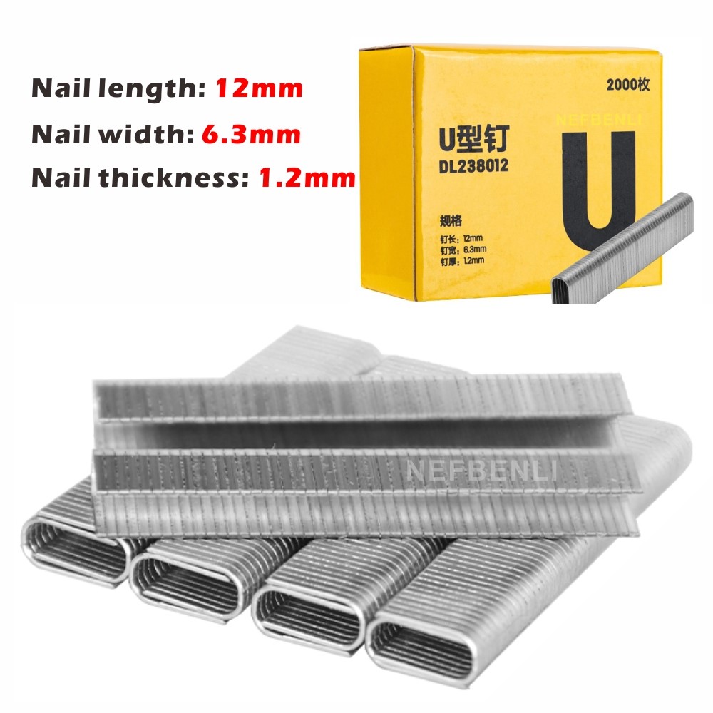 2000 pz U/porta/T a forma di g - Nail Gun Brad recensione e prezzo