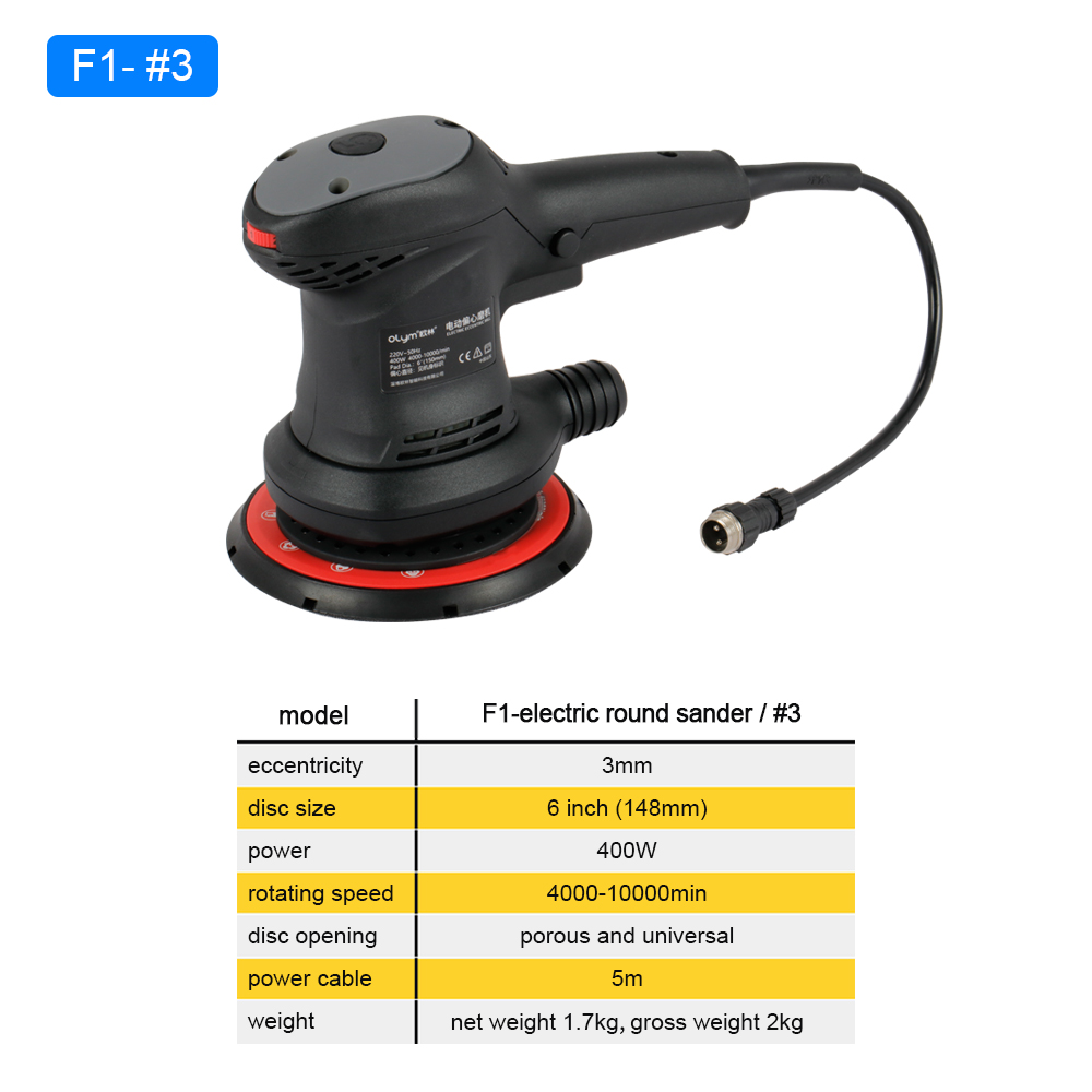 Levigatrice Orbitale Elettrica - Random Orbital Sander recensione e prezzo