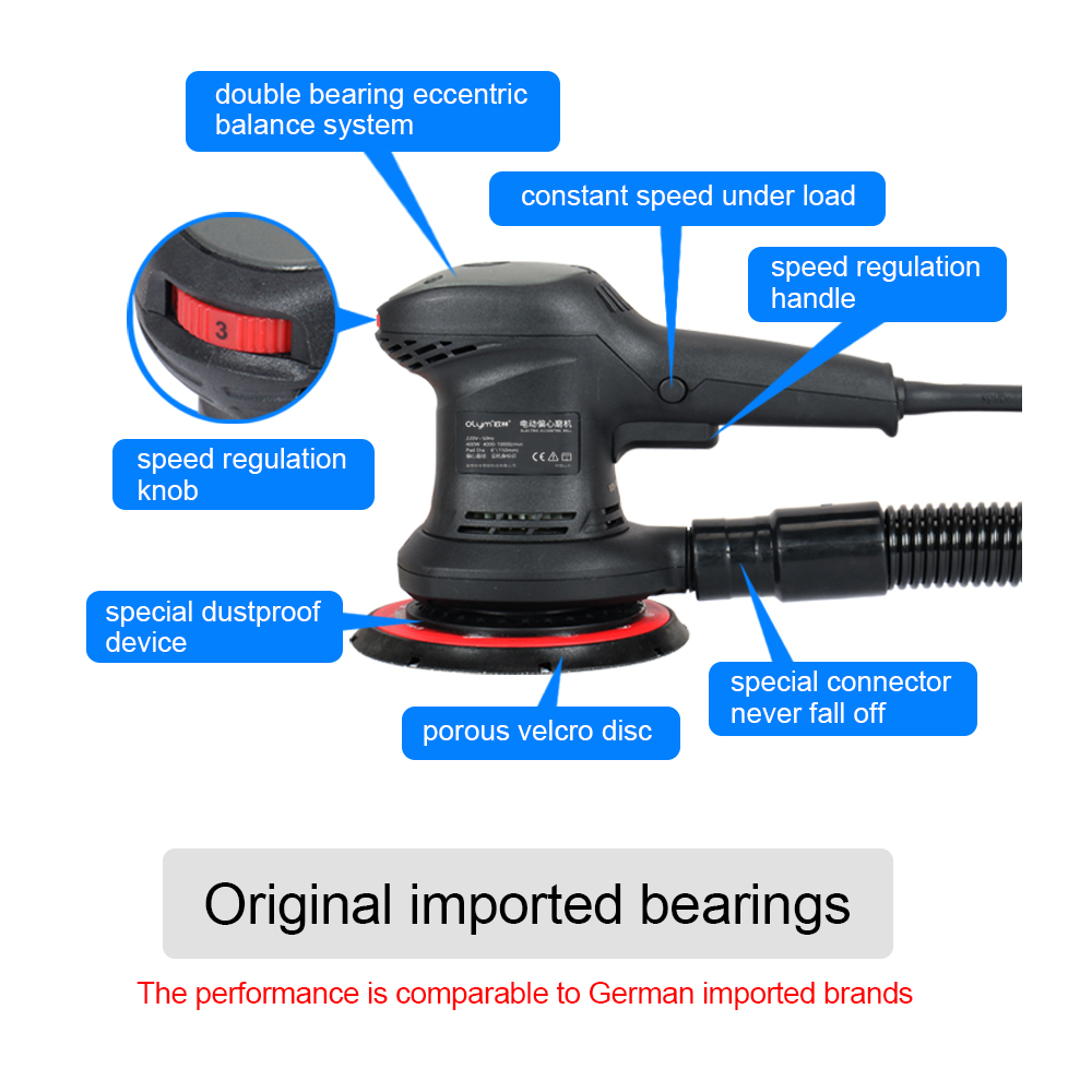 Levigatrice Orbitale Elettrica - Random Orbital Sander recensione e prezzo