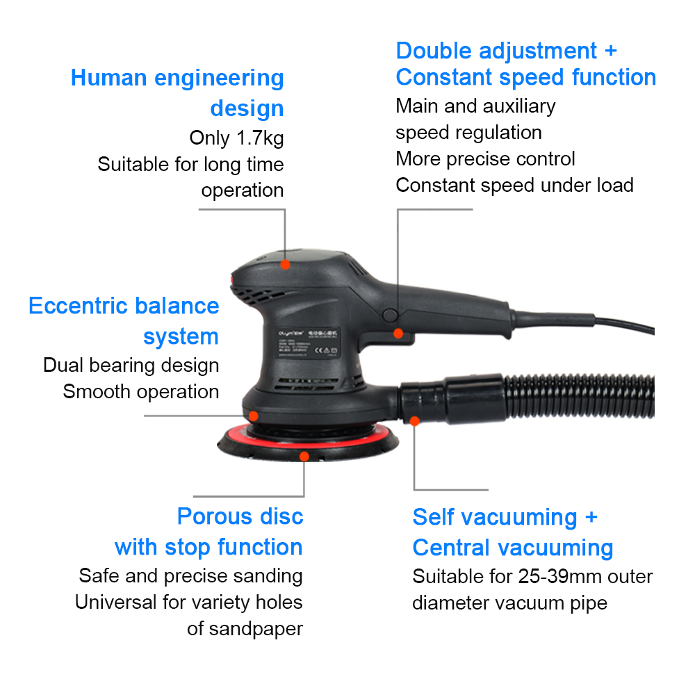 Levigatrice Orbitale Elettrica - Random Orbital Sander recensione e prezzo
