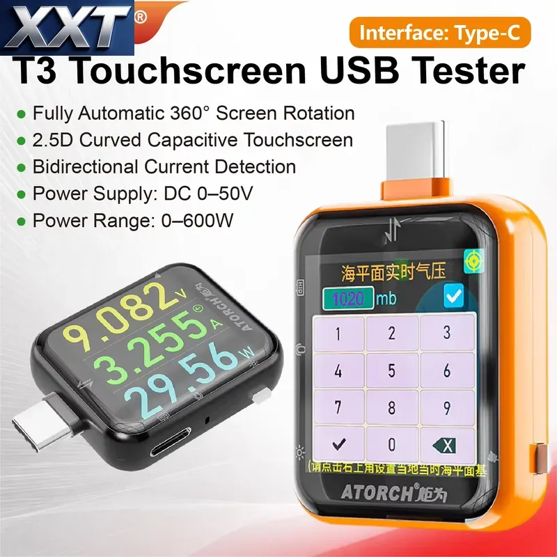 Tester di Potenza USB C XXT T3 - Power Tools Voltage recensione e prezzo