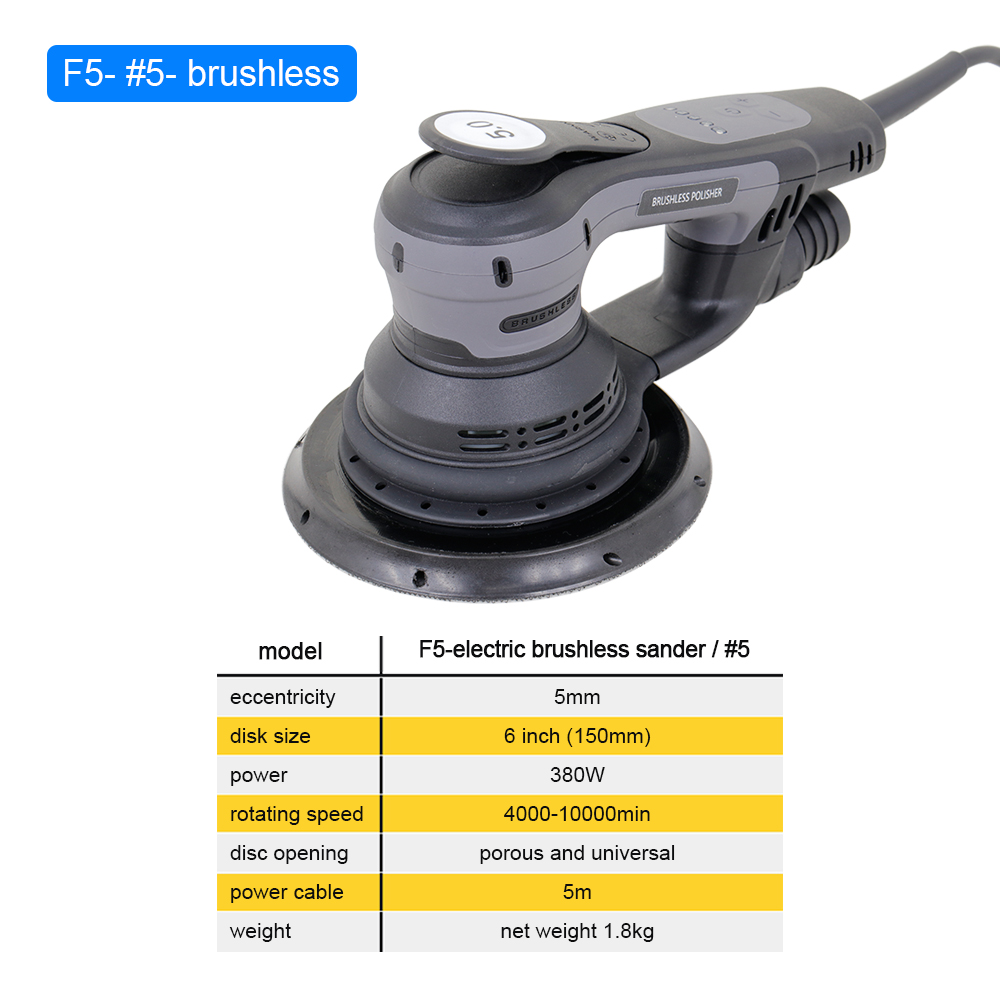 HONGMAI Levigatrice Orbitale E - Random Orbital Sander recensione e prezzo