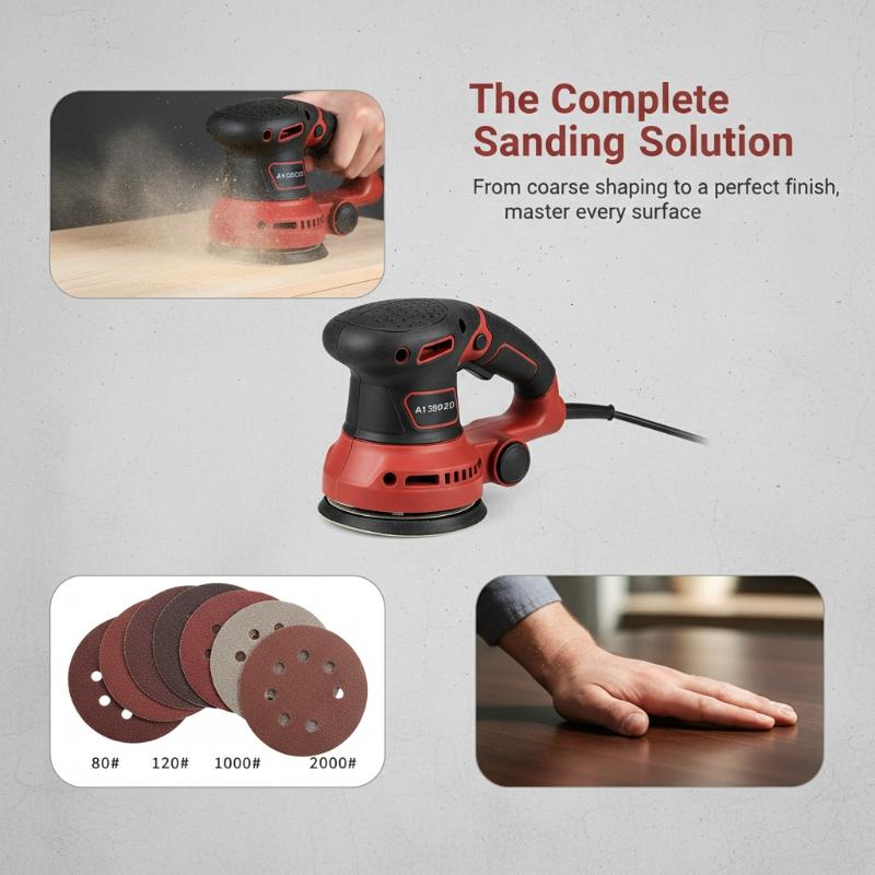 100 Pezzi Dischi Abrasivi 8 Fo - Random Orbital Sander recensione e prezzo