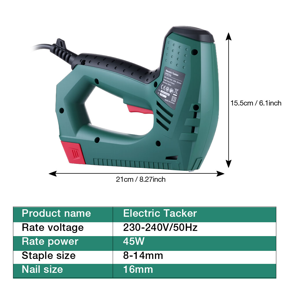 Presa elettrica con filo da 45 - Nail Gun Brad recensione e prezzo