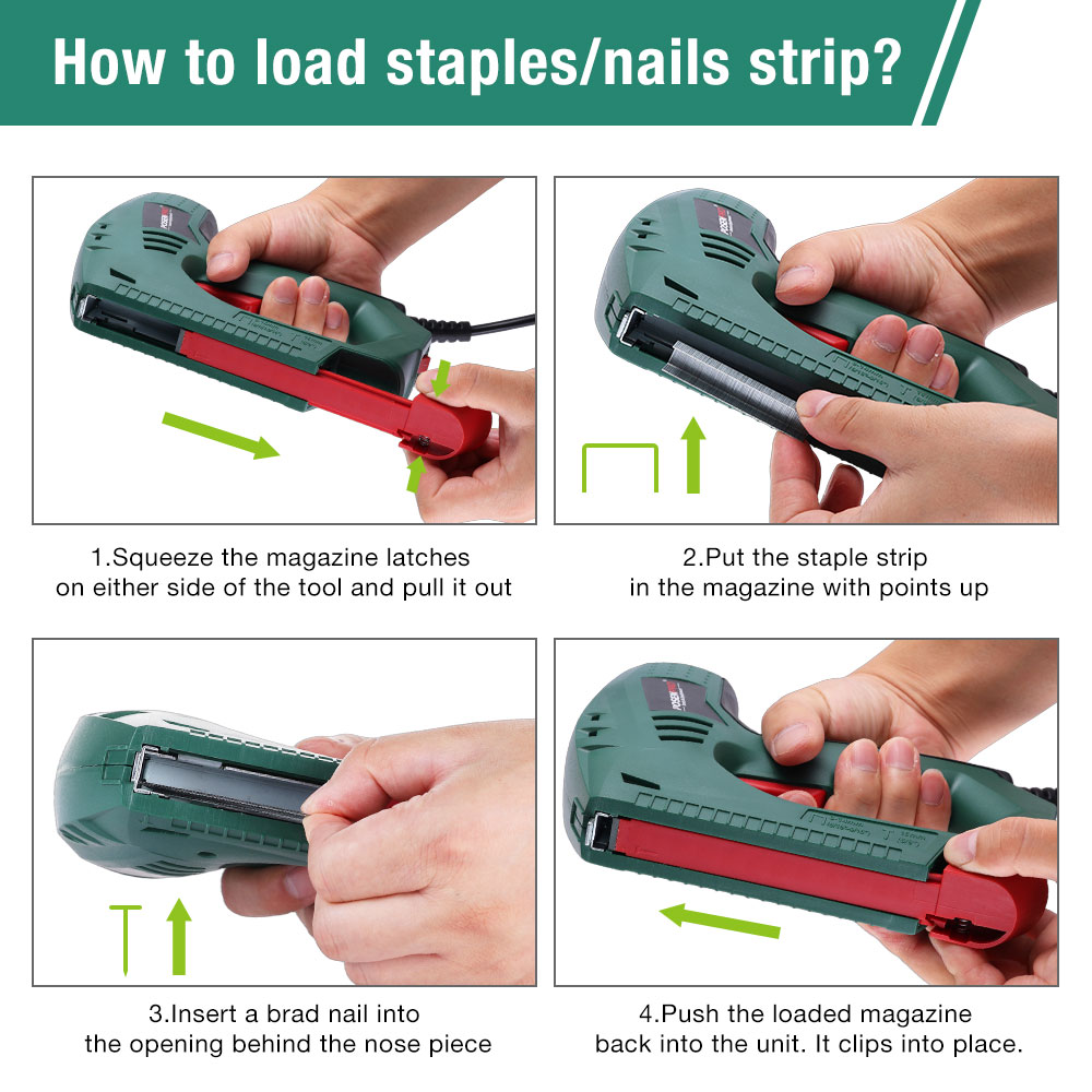 Presa elettrica con filo da 45 - Nail Gun Brad recensione e prezzo